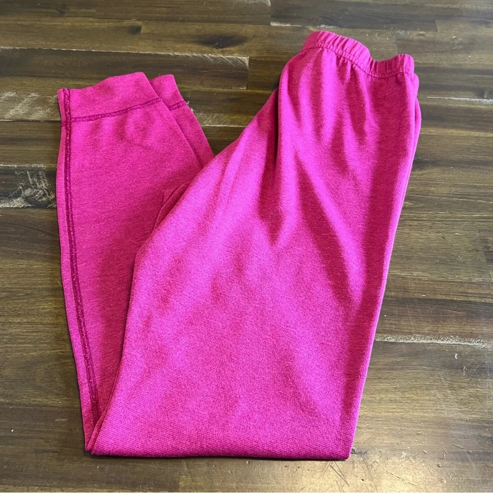 Patagonia Girls Base Layer Pants Capilene 3 Midweight Berry Pink Large 12